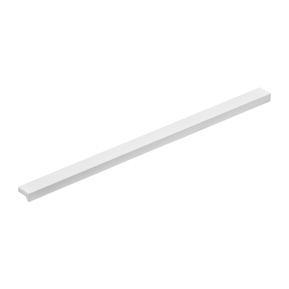 Momo Angle Pull Handle 256mm in Matt White