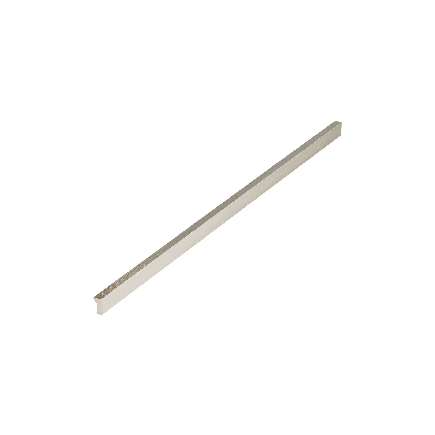 Momo Angle Pull Handle 480mm in Dull Brushed Nickel (1)