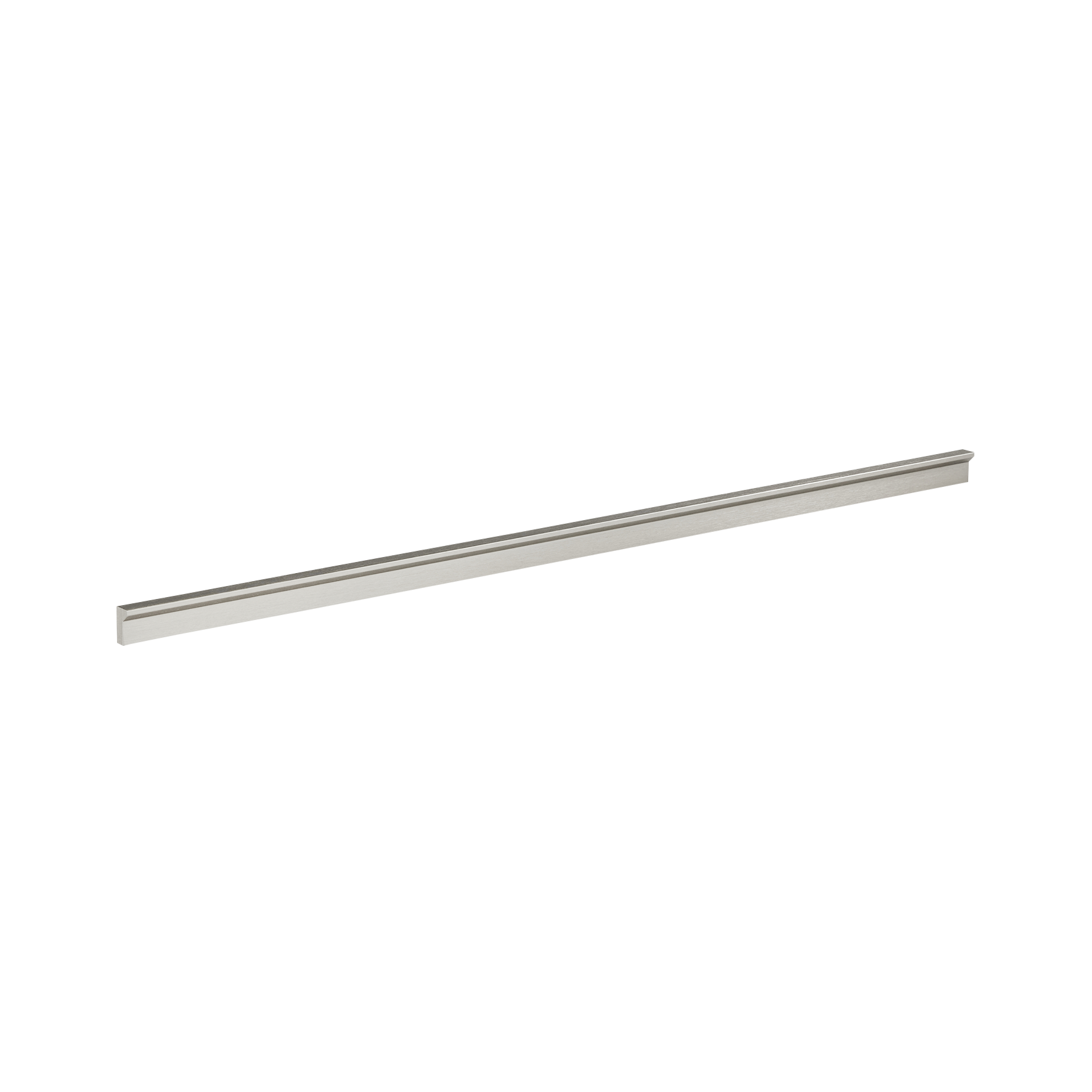 Momo Angle Pull Handle 480mm in Dull Brushed Nickel (2)