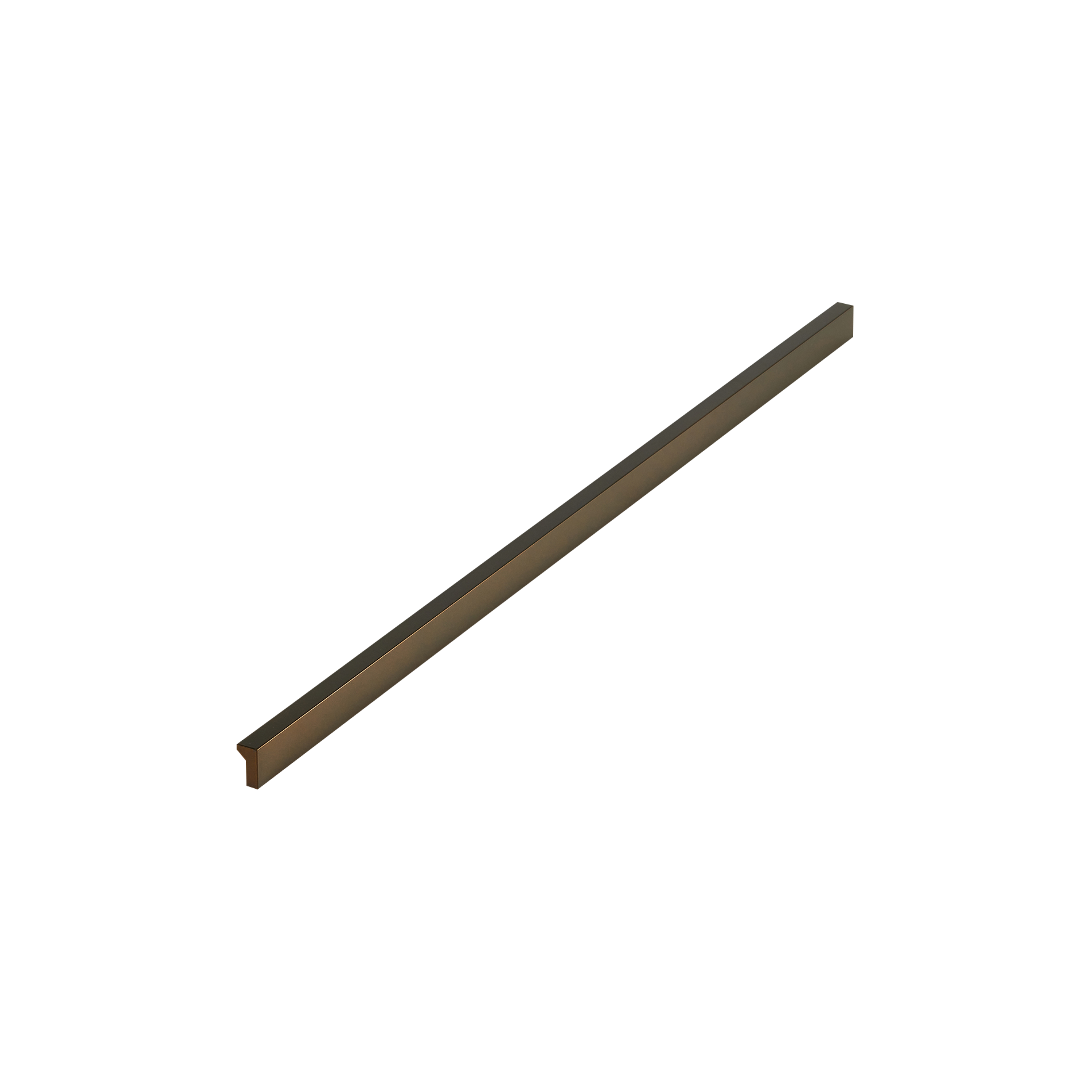 Momo Angle Pull Handle 480mm in Metallic Golden Brown (1)