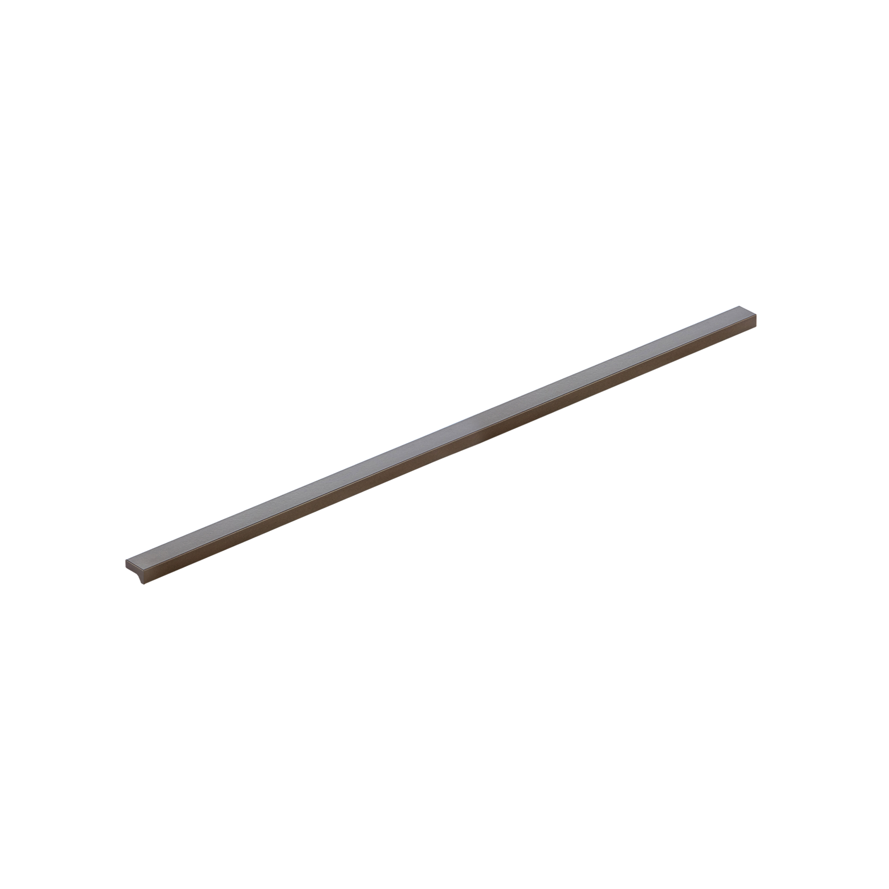 Momo Angle Pull Handle 480mm in Metallic Golden Brown