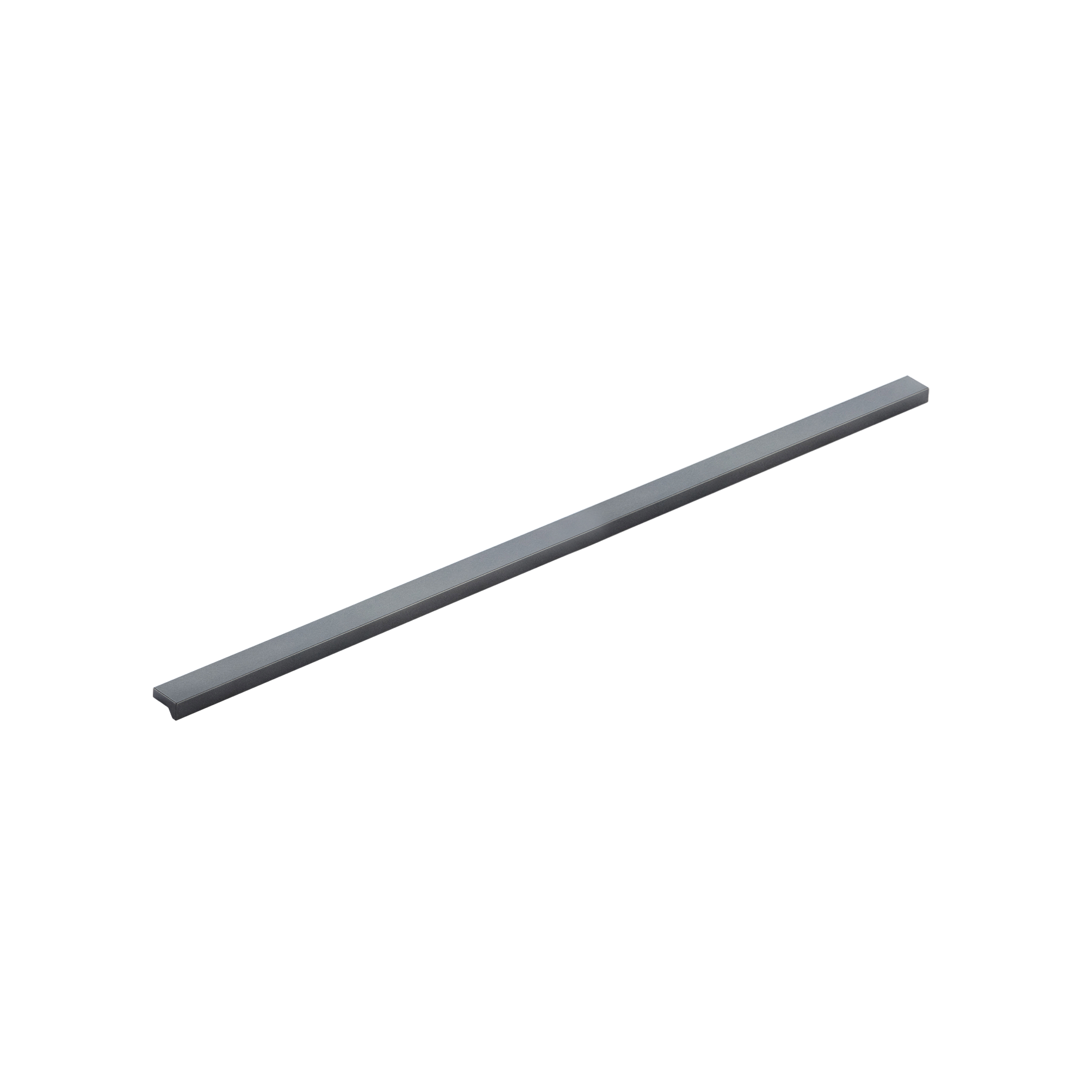 Momo Angle Pull Handle 480mm in Metallic Grey