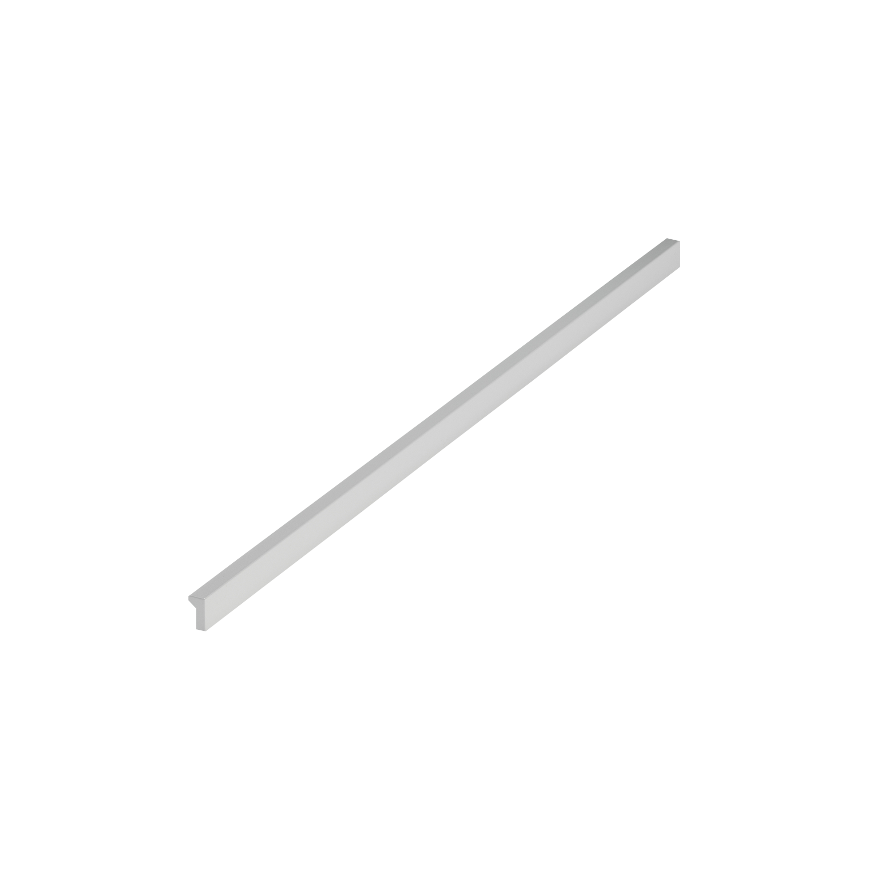 Momo Angle Pull Handle 480mm in Matt White (1)