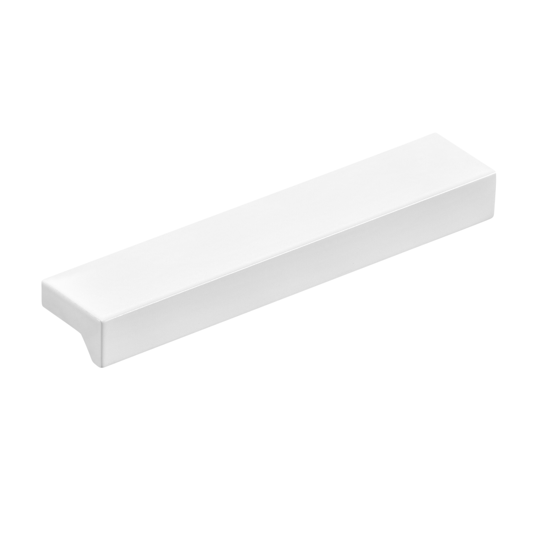 Momo Angle Pull Handle 64mm In Matt White