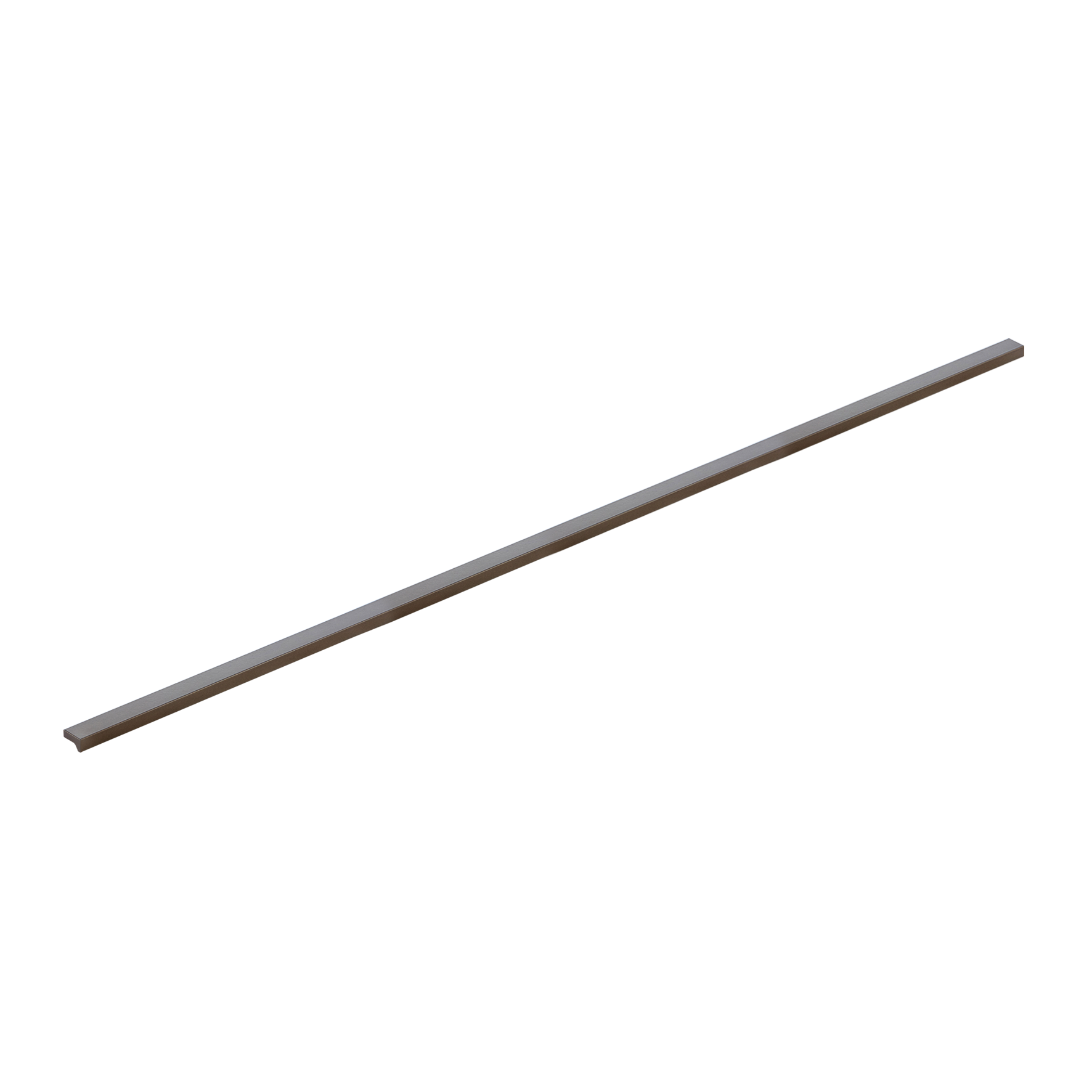 Momo Angle Pull Handle 640mm in Metallic Golden Brown