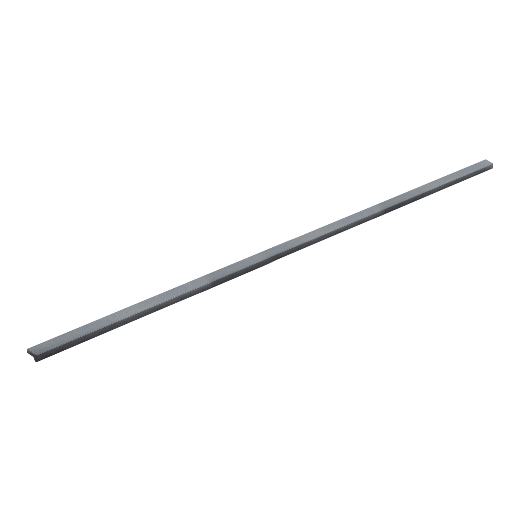 Momo Angle Pull Handle 640mm in Metallic Grey