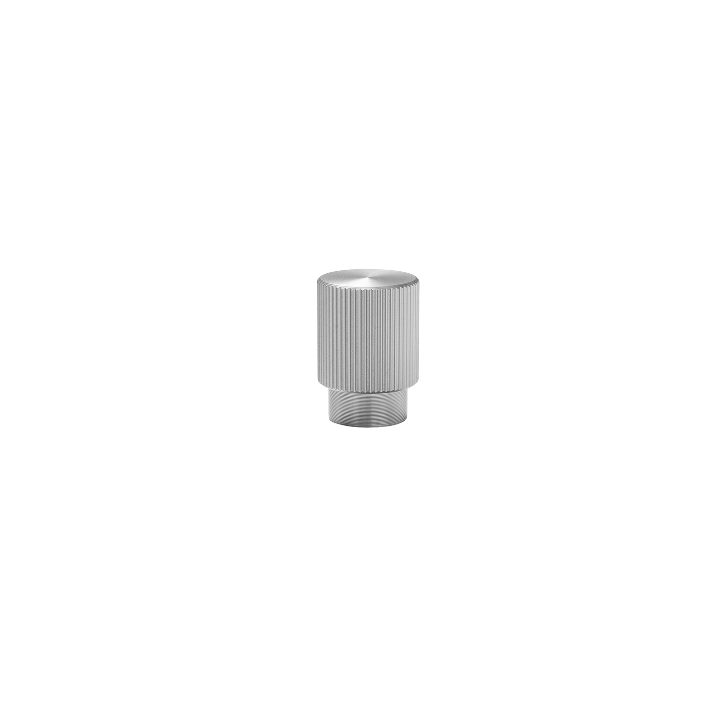 Momo Arpa Round Knob 22mm In Dull Brushed Nickel
