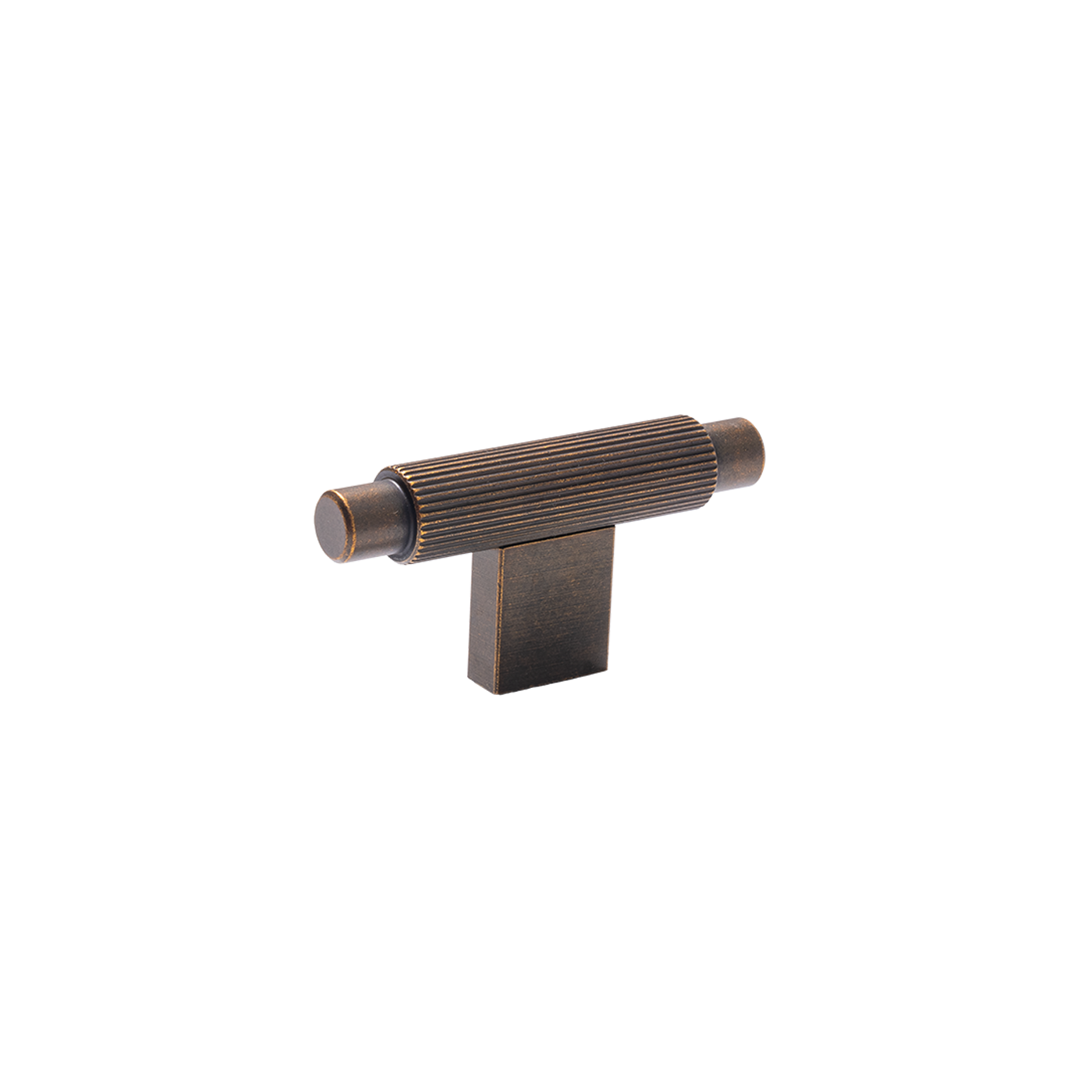 Momo Arpa T Knob 70mm In Antique Brass