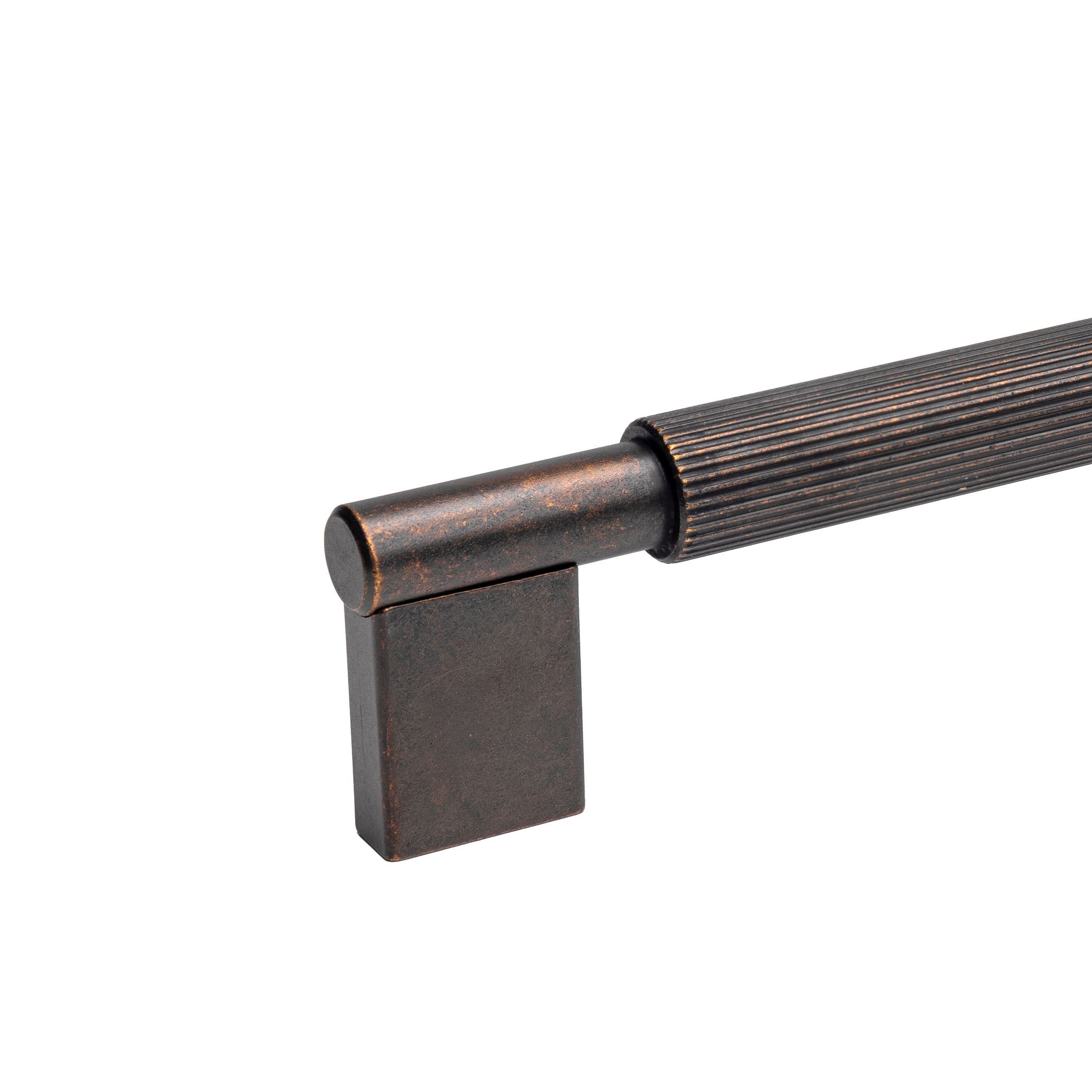 Momo Arpa D Handle 192mm in Antique Brass (2)