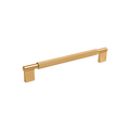 Momo Arpa D Handle 192mm in Brushed Dark Brass