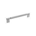 Momo Arpa D Handle 192mm in Dull Brushed Nickel