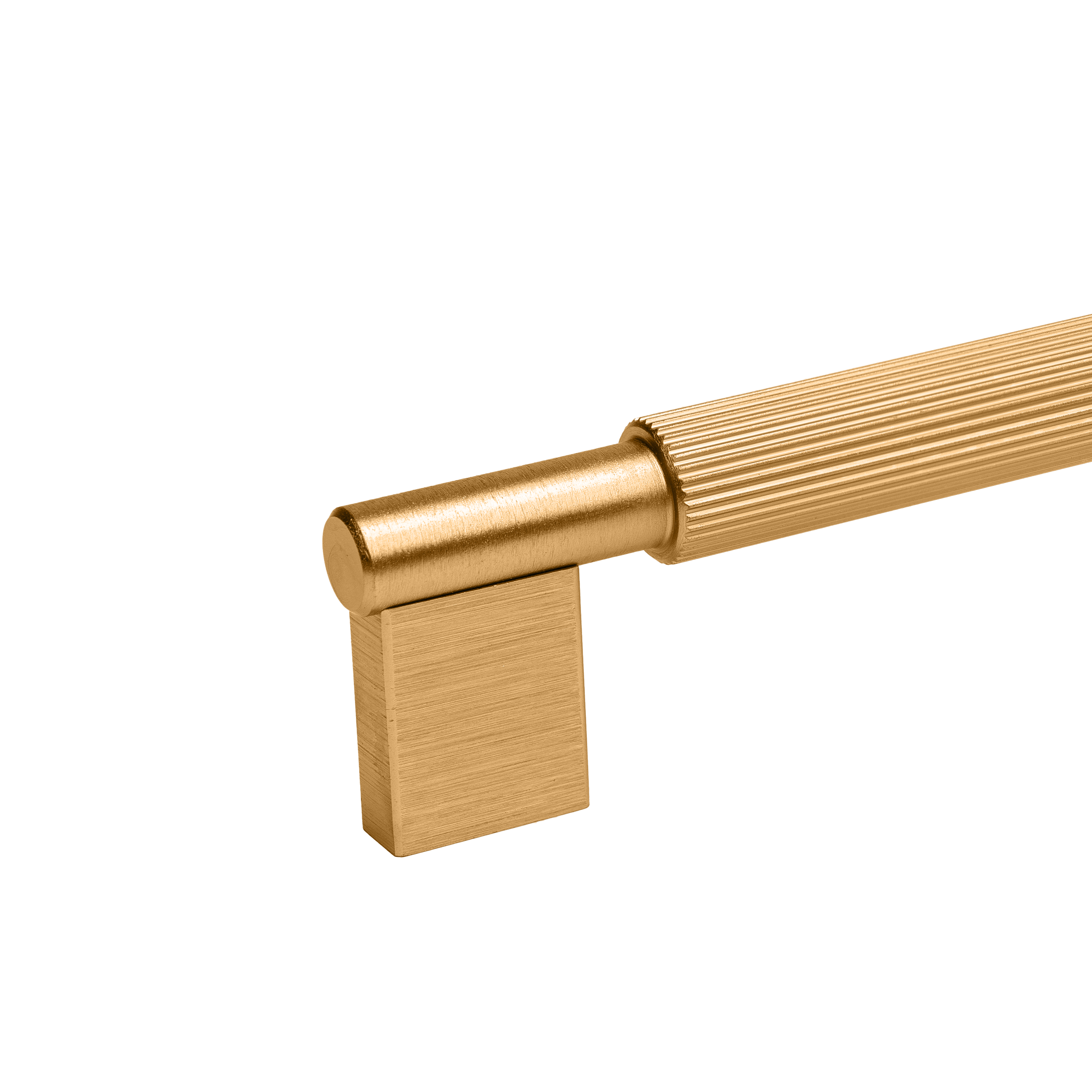 Momo Arpa D Handle 320mm in Brushed Dark Brass (2)