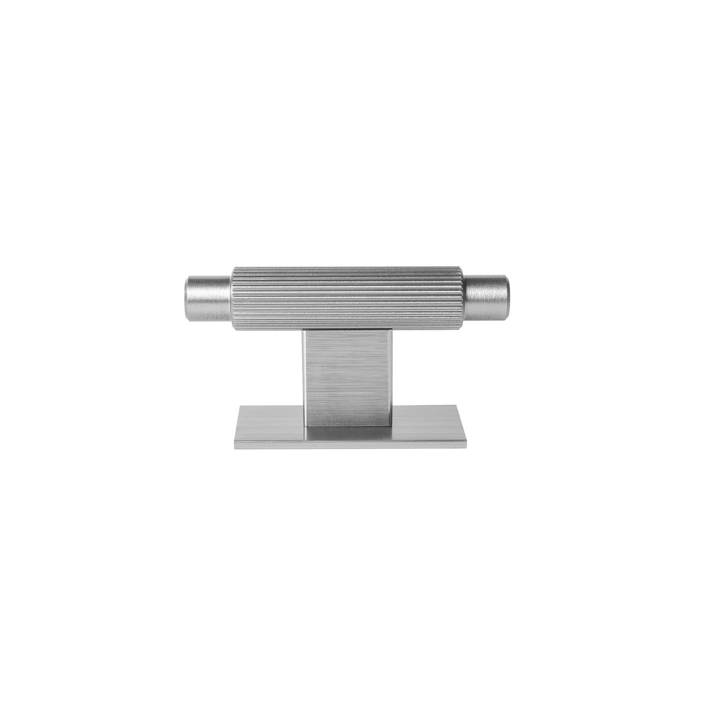 Momo Arpa T Knob and Backplate 70mm In Dull Brushed Nickel (1)