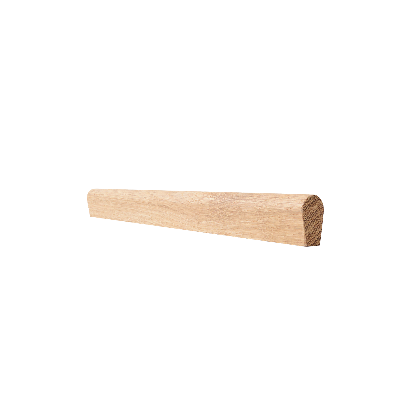Momo Airlie Timber Pull Handle 300mm In Raw American Oak (1)