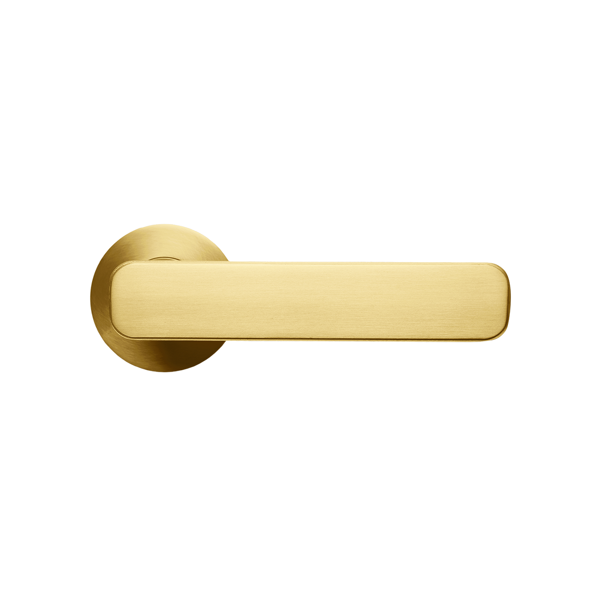 Momo Aspen Solid Brass Lever Entrance Set to Suit Dormakaba MS2600 and MS2900 Series locks in Brushed Satin Brass (1)