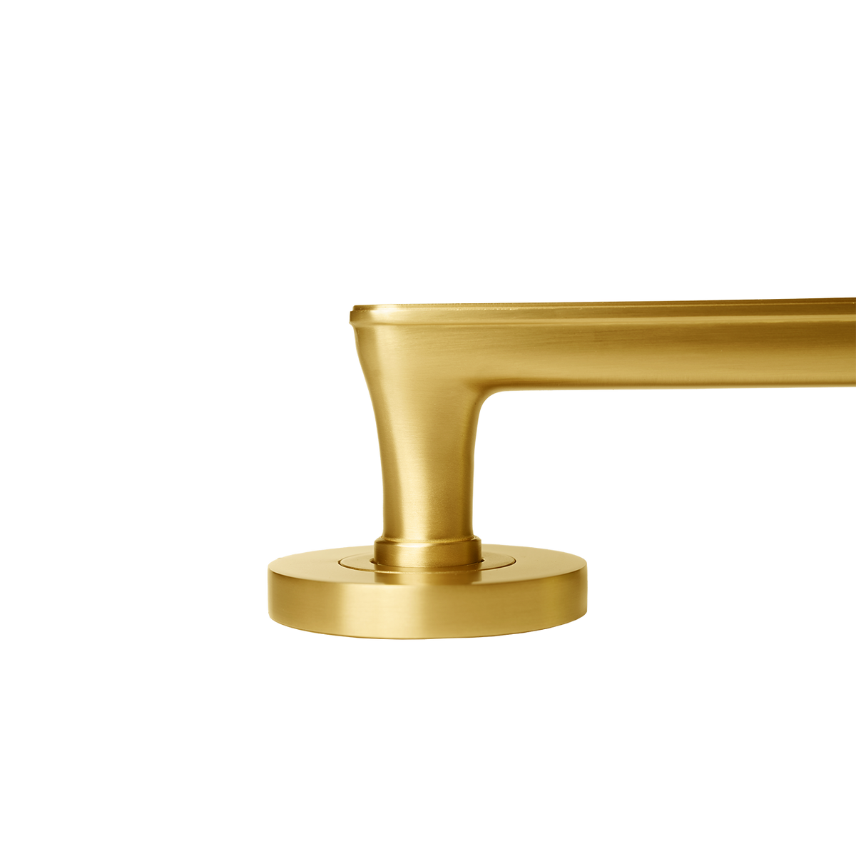 Momo Aspen Solid Brass Lever Entrance Set to Suit Dormakaba MS2600 and MS2900 Series locks in Brushed Satin Brass (3)