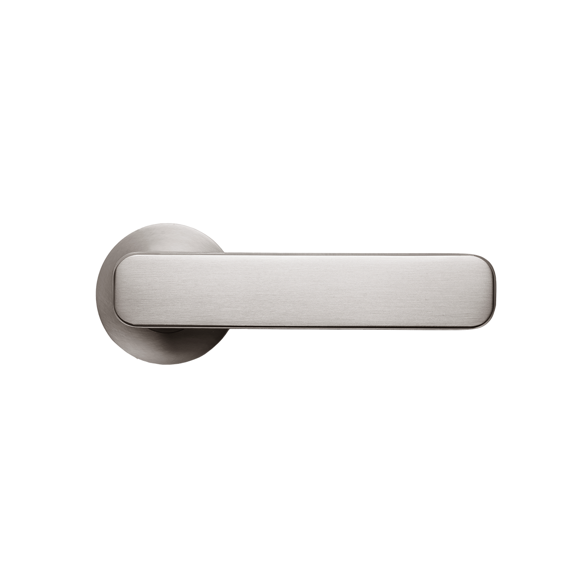 Momo Aspen Solid Brass Lever Entrance Set to Suit Dormakaba MS2600 and MS2900 Series locks in Dull Brushed Nickel (1)