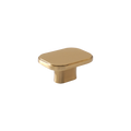 Momo Aspen Knob Solid Brass 40mm in Brushed Satin Brass