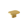 Momo Aspen Knob Solid Brass 40mm in Brushed Satin Brass