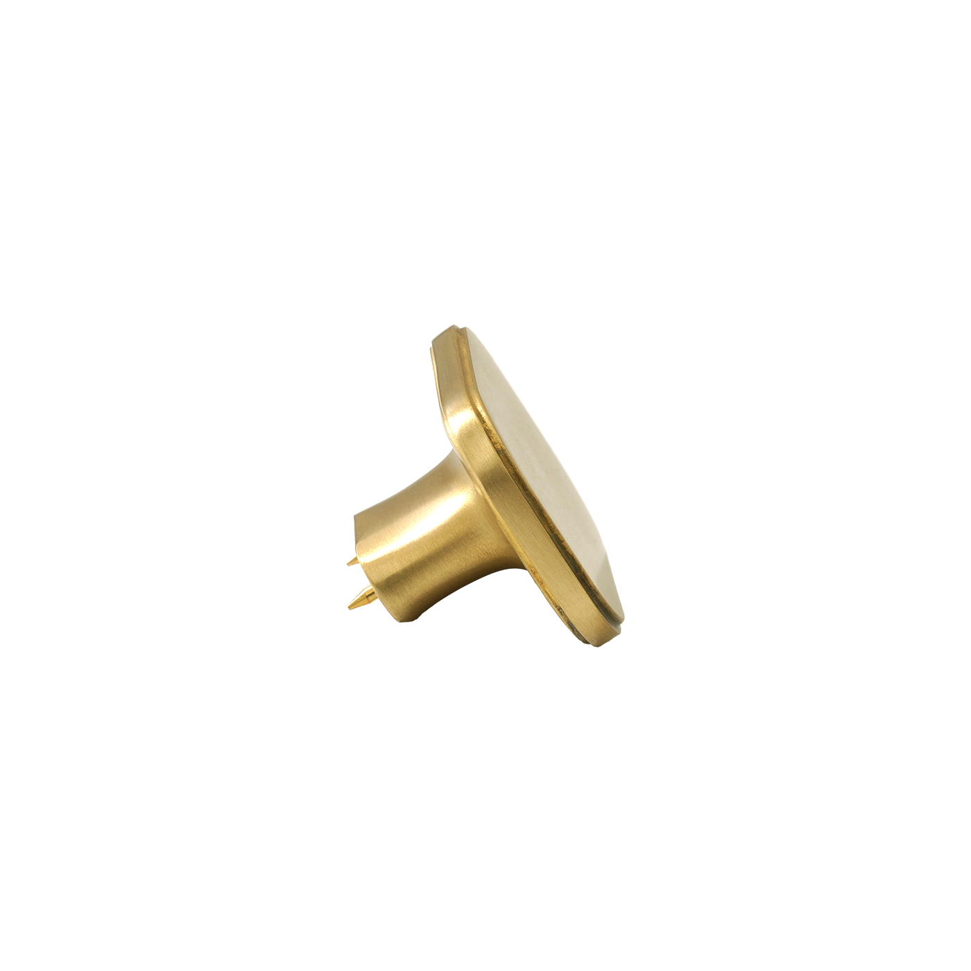 Momo Aspen Knob Solid Brass 40mm in Brushed Satin Brass (1)