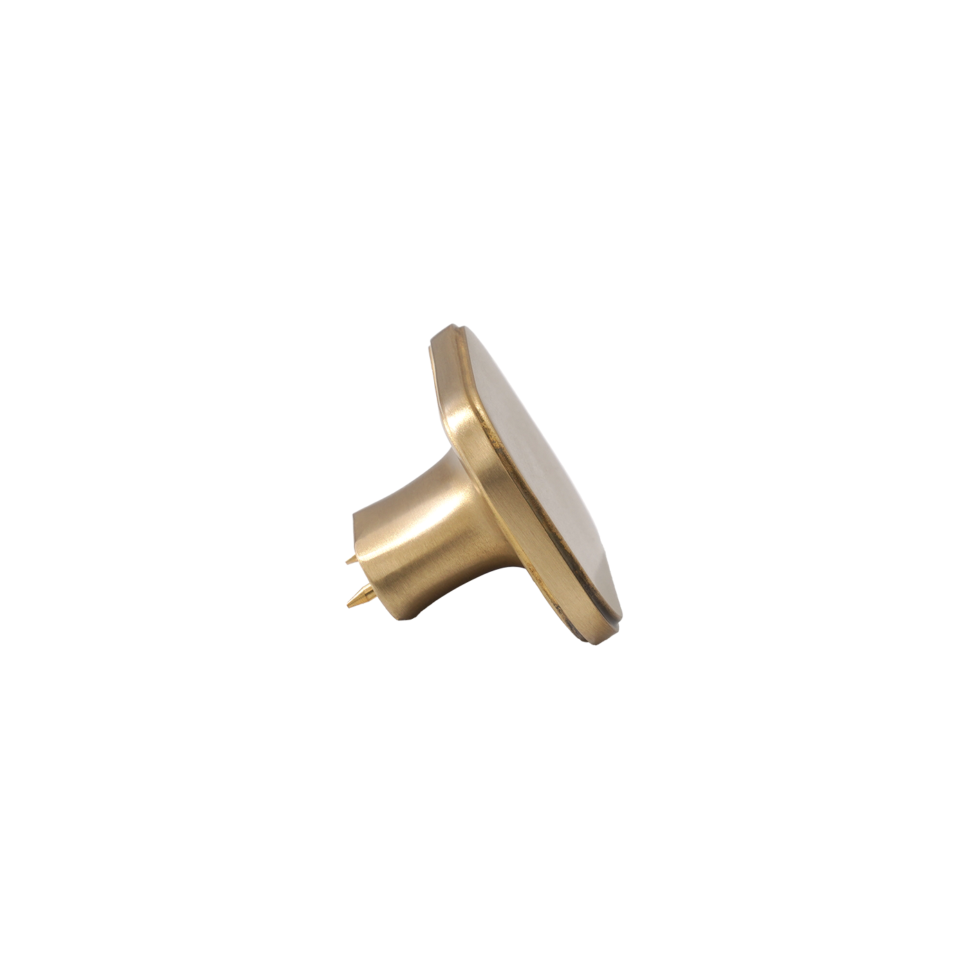 Momo Aspen Knob Solid Brass 40mm in Brushed Satin Brass (1)