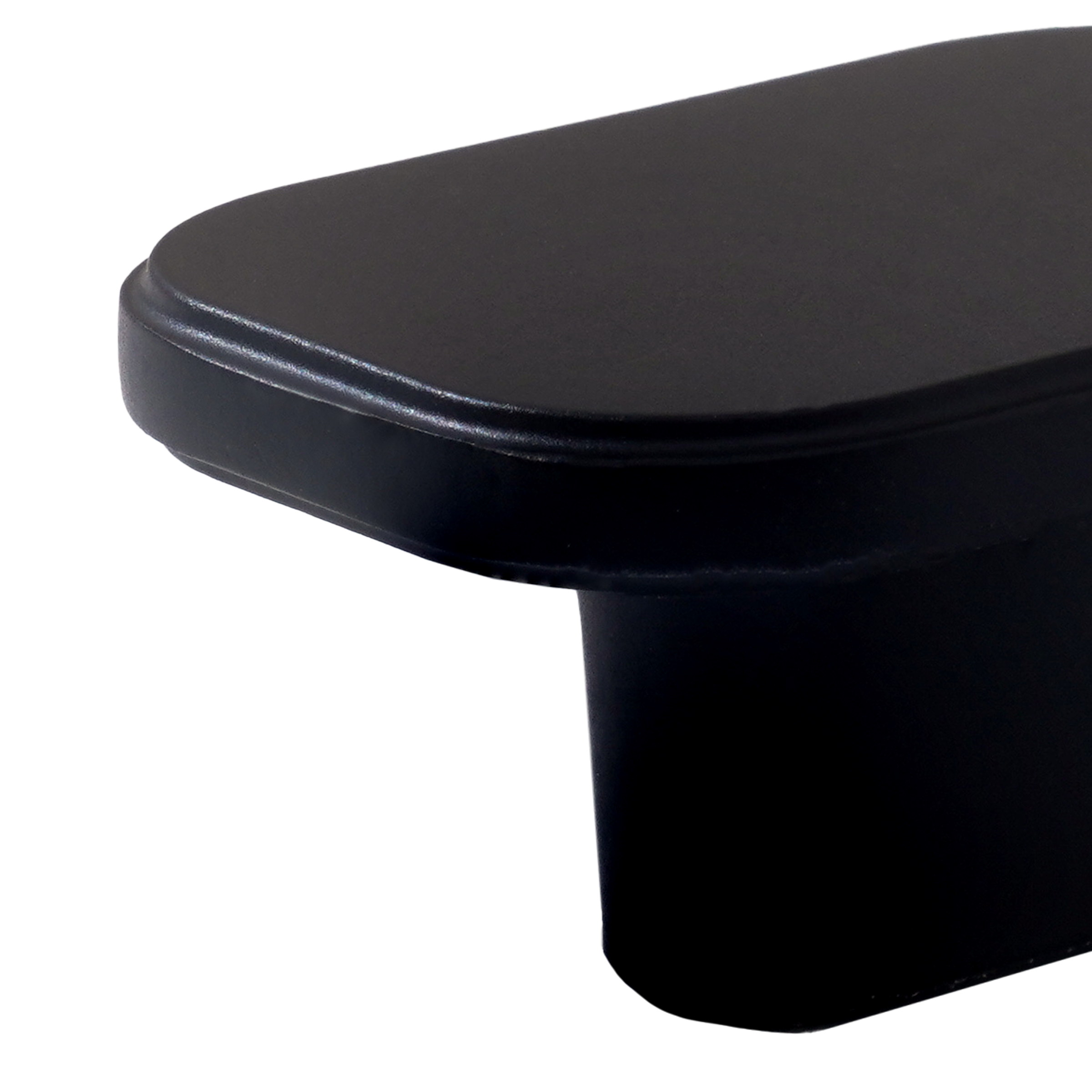 Momo Aspen Knob Solid Brass 40mm in Matt Black (2)