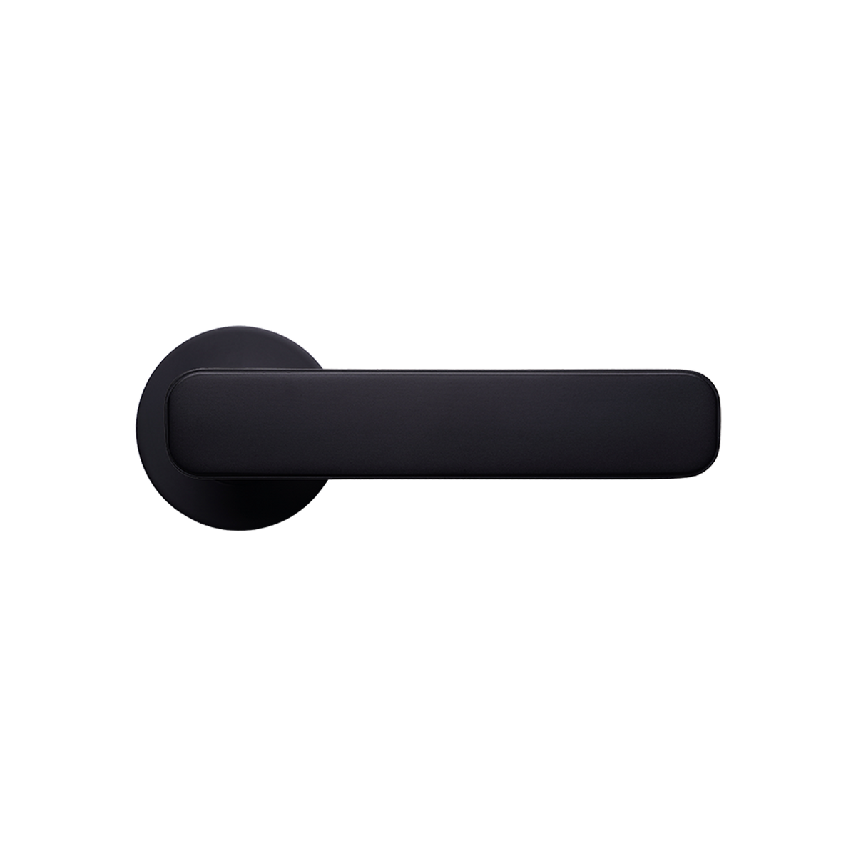 Momo Aspen Solid Brass Single Dummy Lever In Matt Black