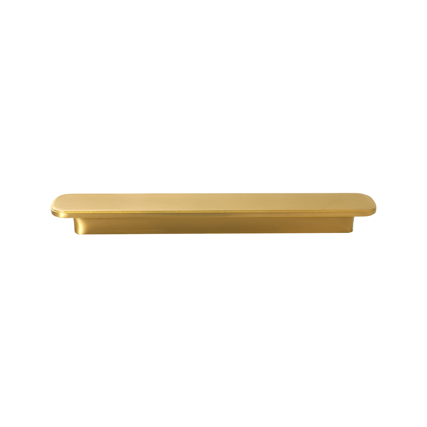 Momo Aspen Pull Handle Solid Brass 160mm in Brushed Satin Brass (1)
