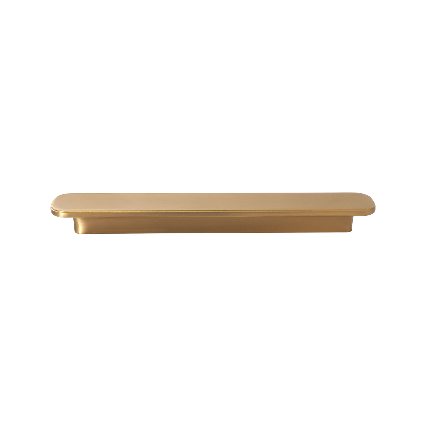 Momo Aspen Pull Handle Solid Brass 160mm in Brushed Satin Brass (2)