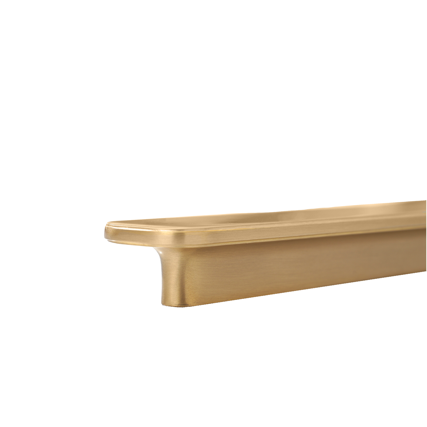 Momo Aspen Pull Handle Solid Brass 160mm in Brushed Satin Brass (1)