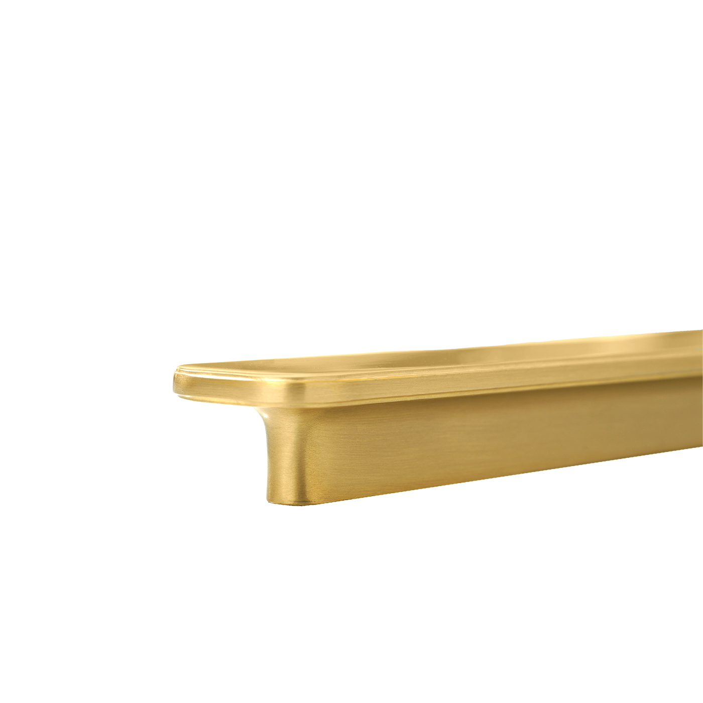 Momo Aspen Pull Handle Solid Brass 160mm in Brushed Satin Brass (2)