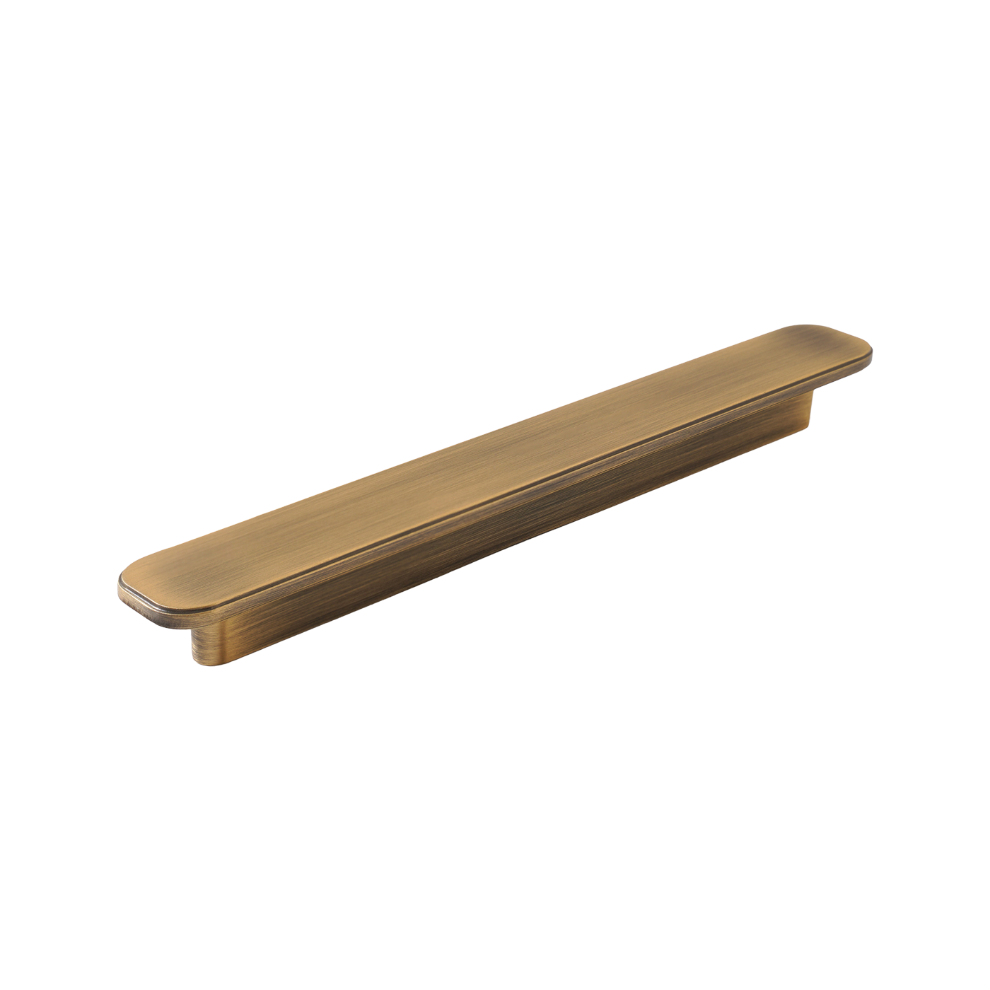 Momo Aspen Pull Handle Solid Brass 160mm in Dark Brushed Brass