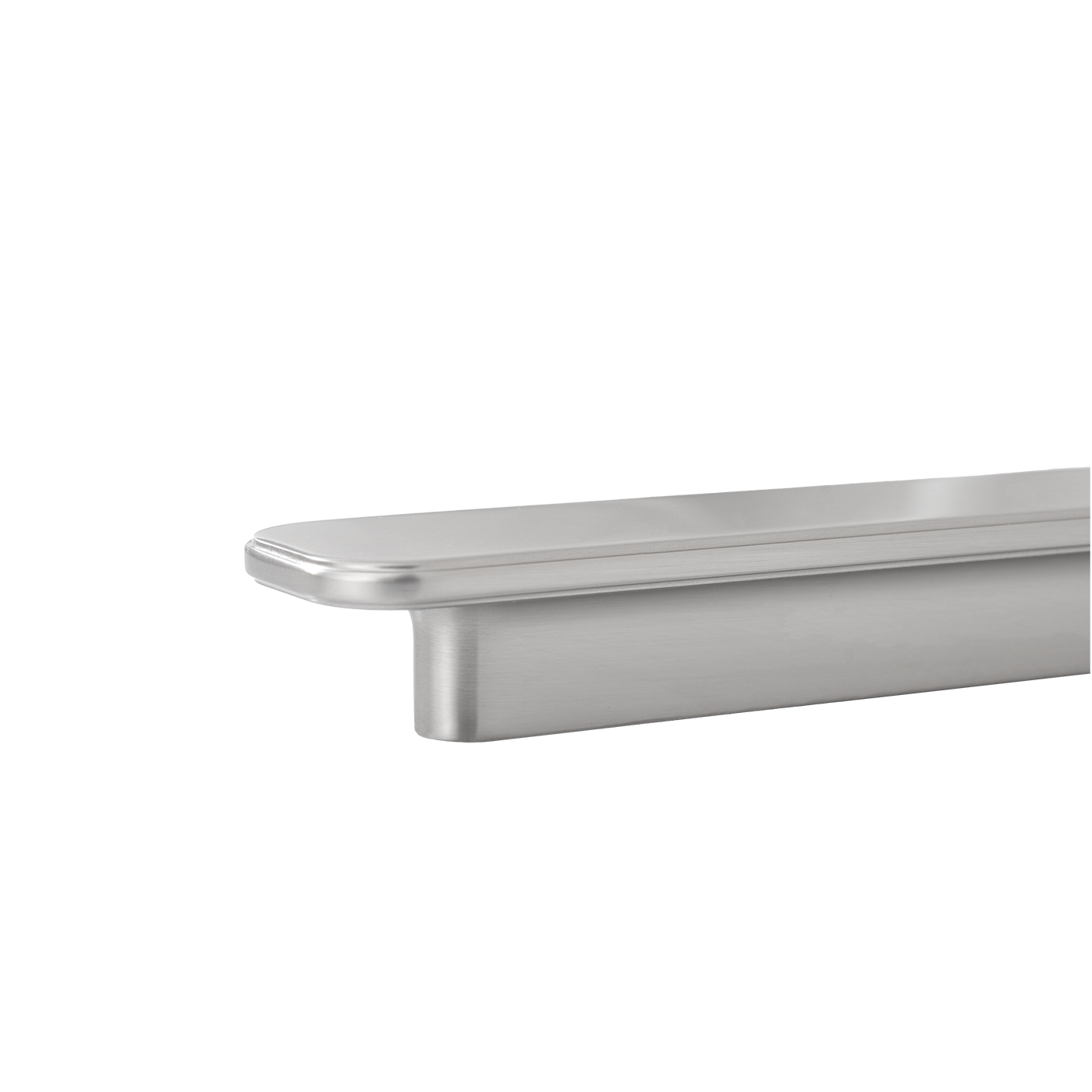 Momo Aspen Pull Handle Solid Brass 160mm in Dull Brushed Nickel (2)