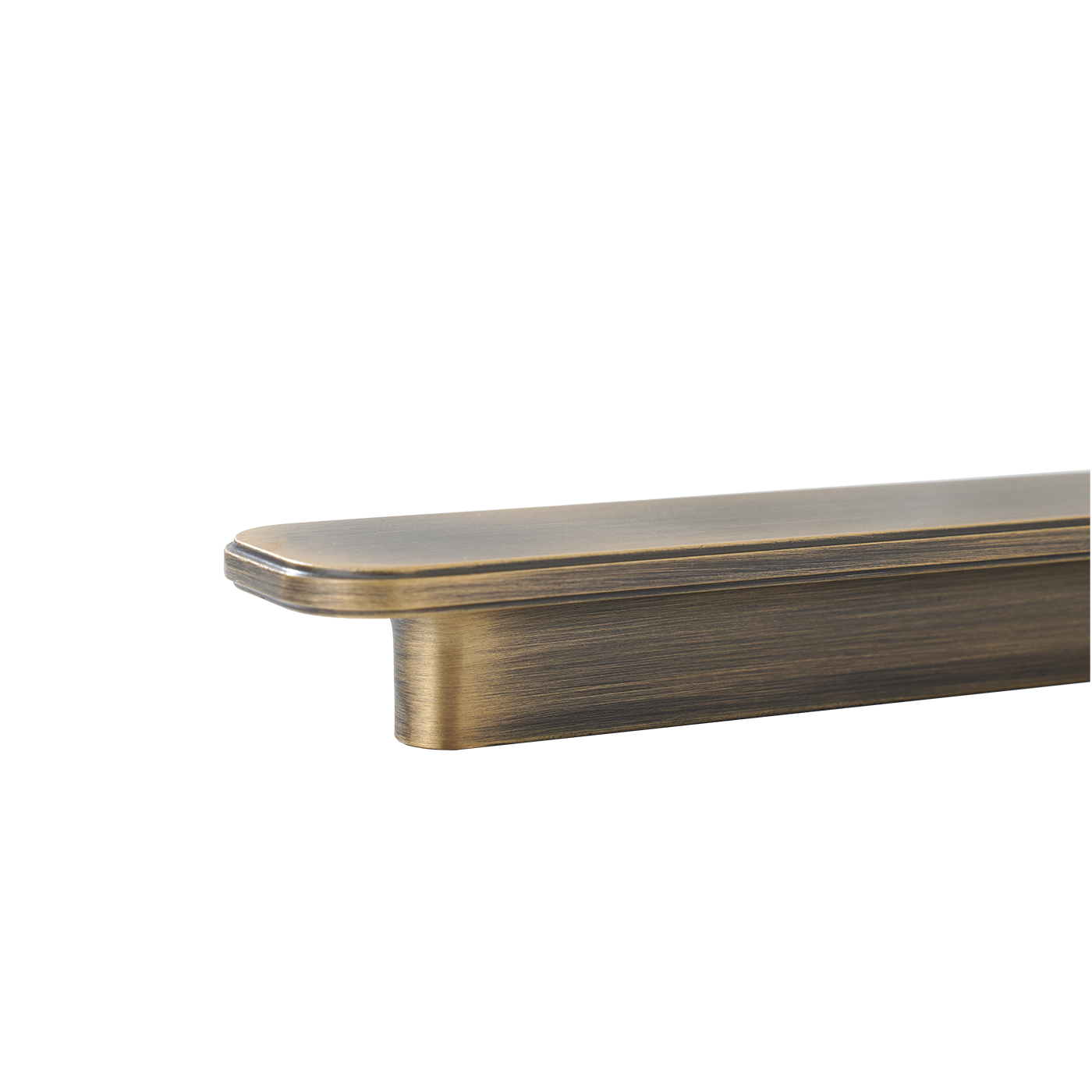 Momo Aspen Pull Handle Solid Brass 320mm in Dark Brushed Brass (2)
