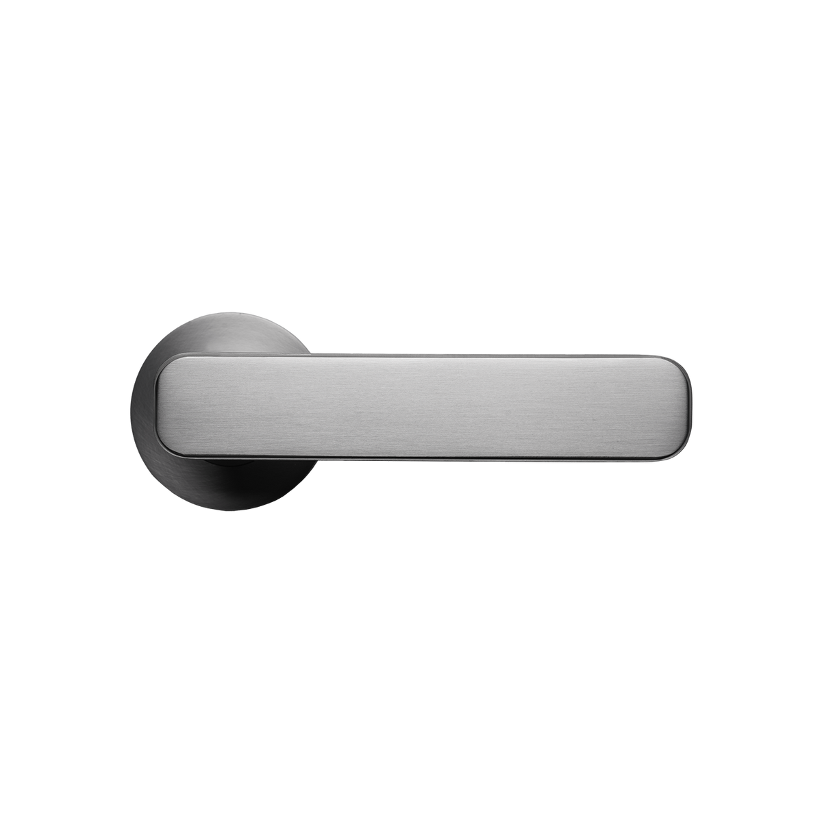 Momo Aspen Solid Brass Single Dummy Lever In Dull Brushed Nickel