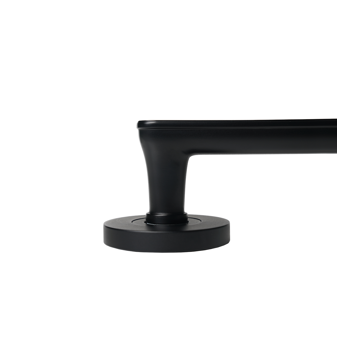 Momo Aspen Solid Brass Mortice Lock Privacy Lever Set In Matt Black (3)