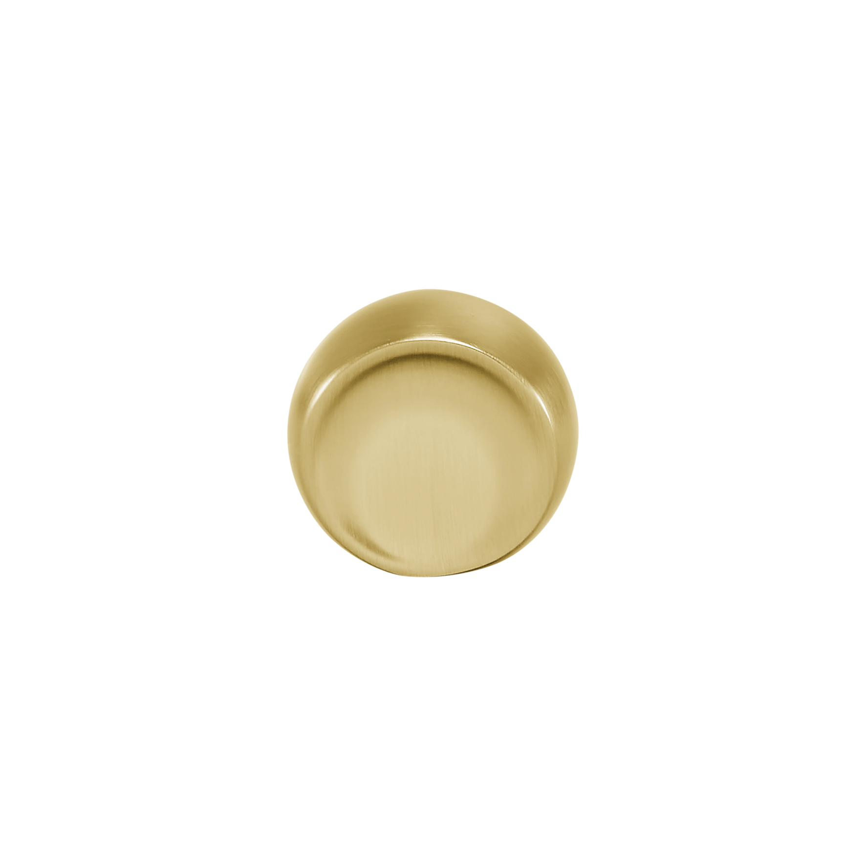 Momo Ball Knob  29mm in Brushed Matt Brass (1)
