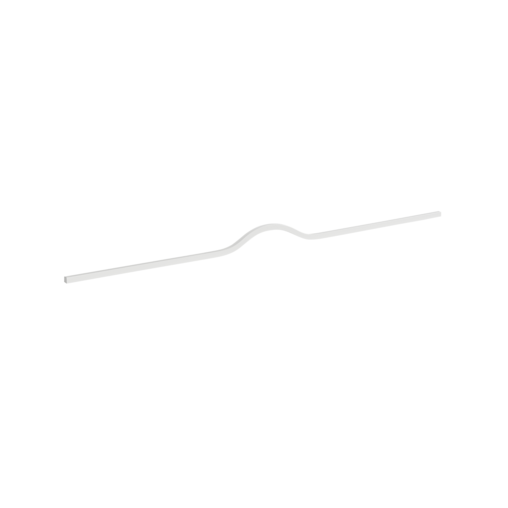 Momo Brave Bow Handle 480mm in Matt White