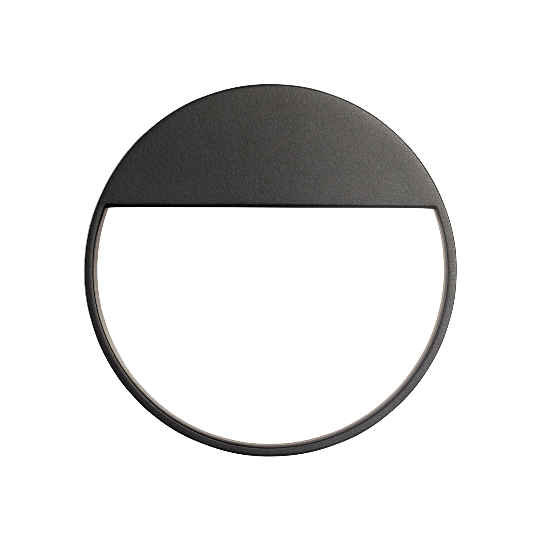 Momo Bau Circular Handle 64mm in Matt Black