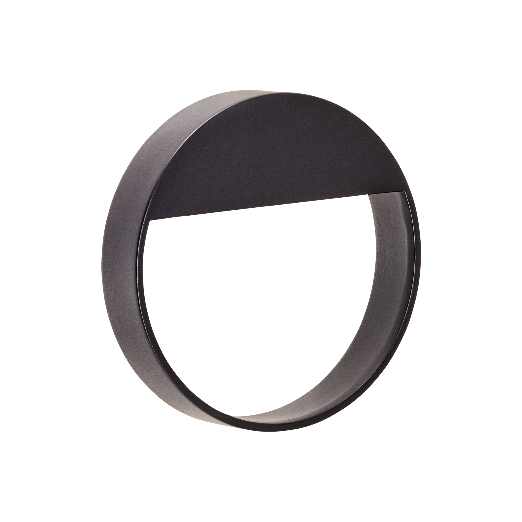 Momo Bau Circular Handle 64mm in Matt Black (1)