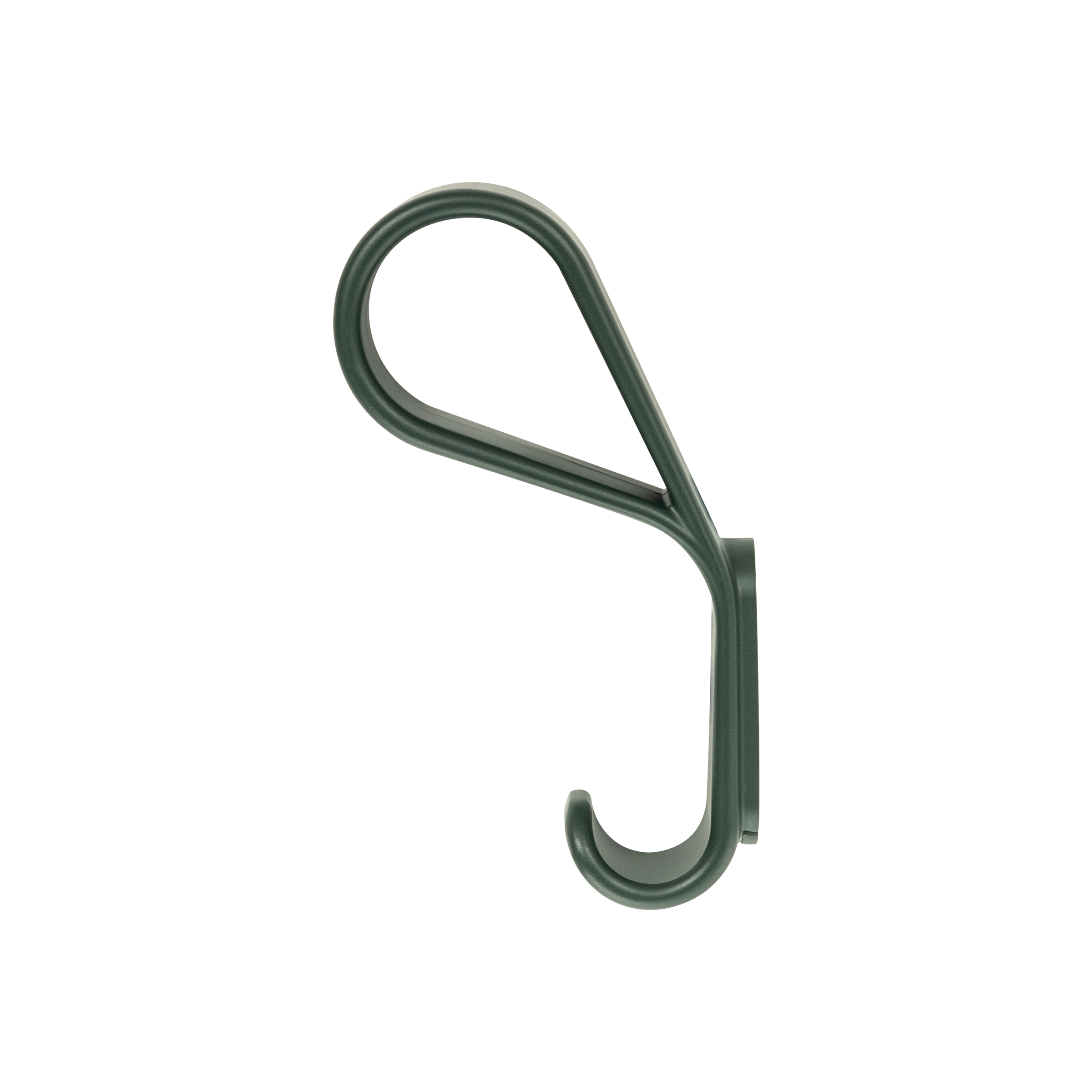 Momo Belt Wall Hook 65mm in Forest Green (2)