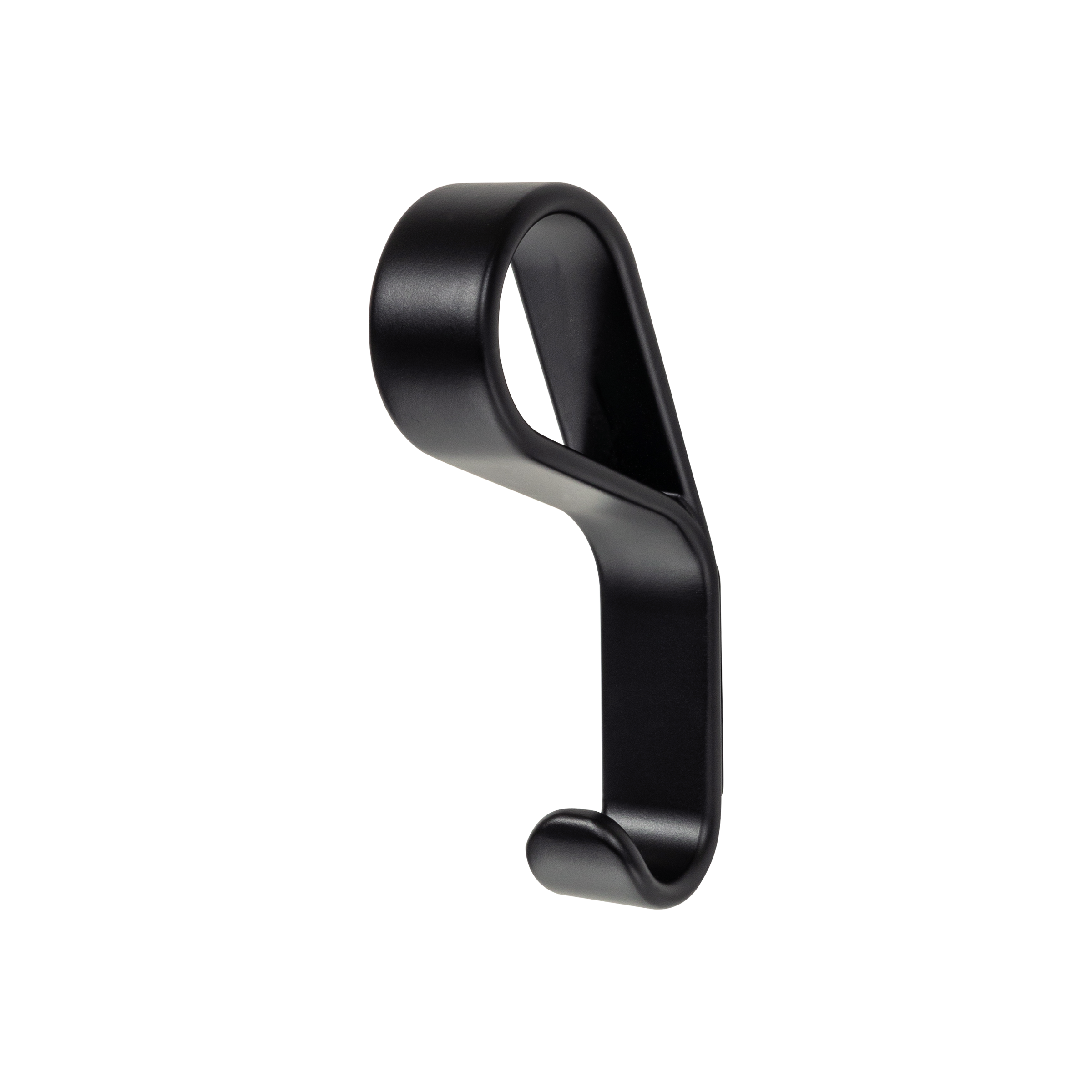 Momo Belt Wall Hook 65mm in Matt Black