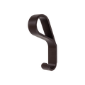 Momo Belt Wall Hook 65mm in Mocca Brown