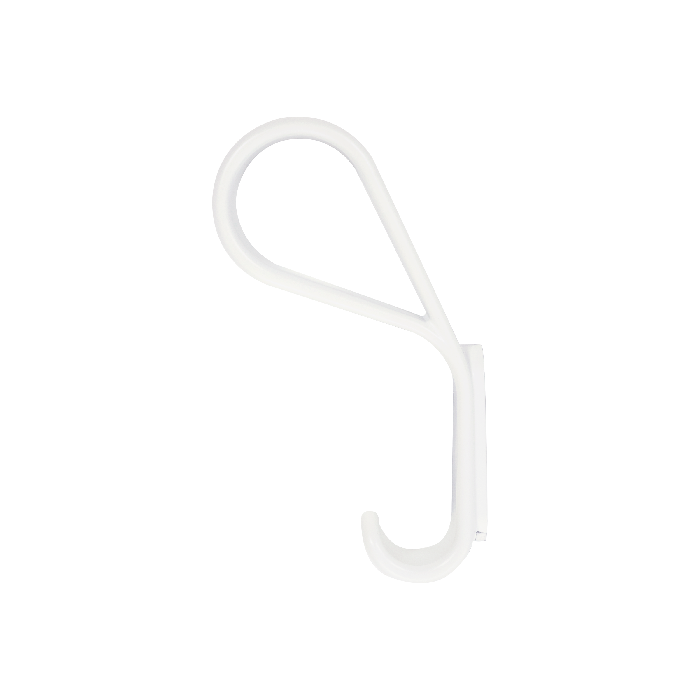Momo Belt Wall Hook 65mm in Matt White (2)