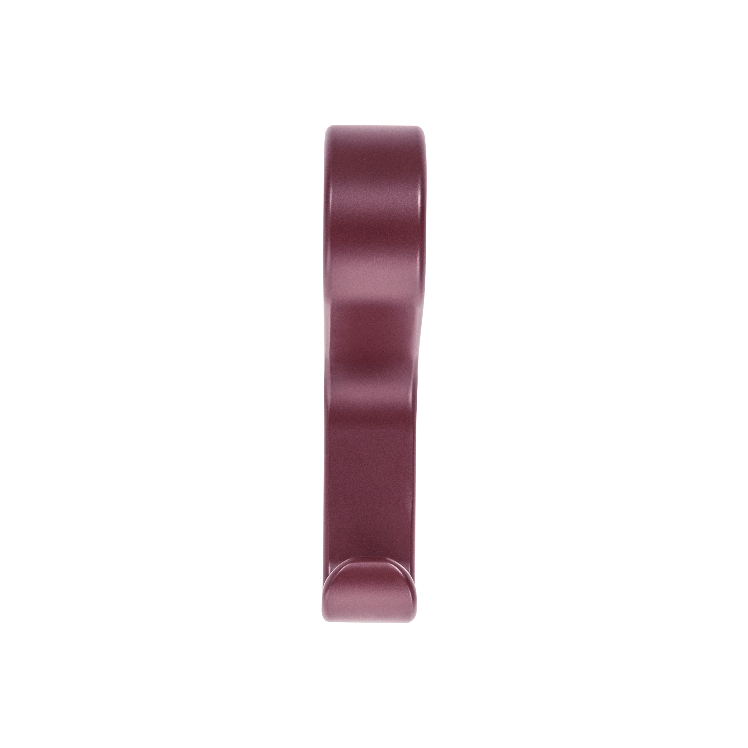 Momo Belt Wall Hook 65mm in Volcano Red (1)
