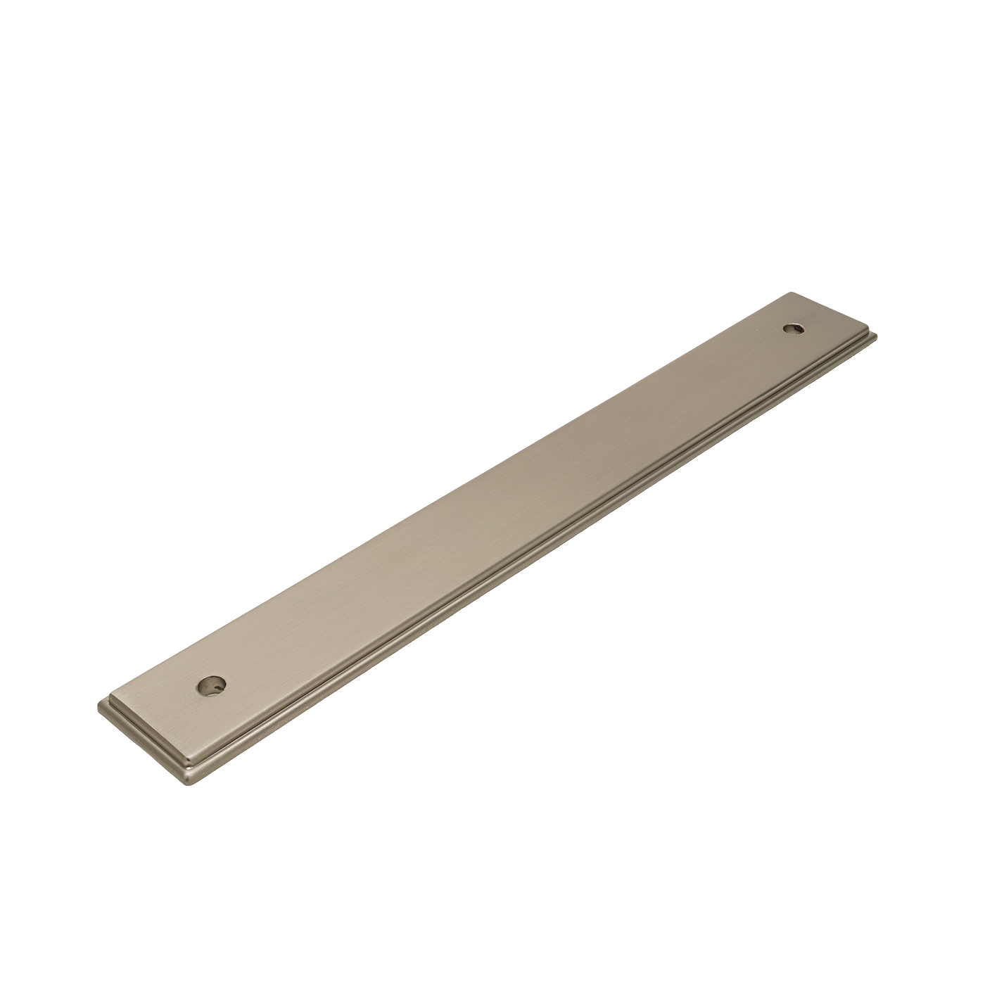 Momo Barrington Backplate 160mm In Dull Brushed Nickel