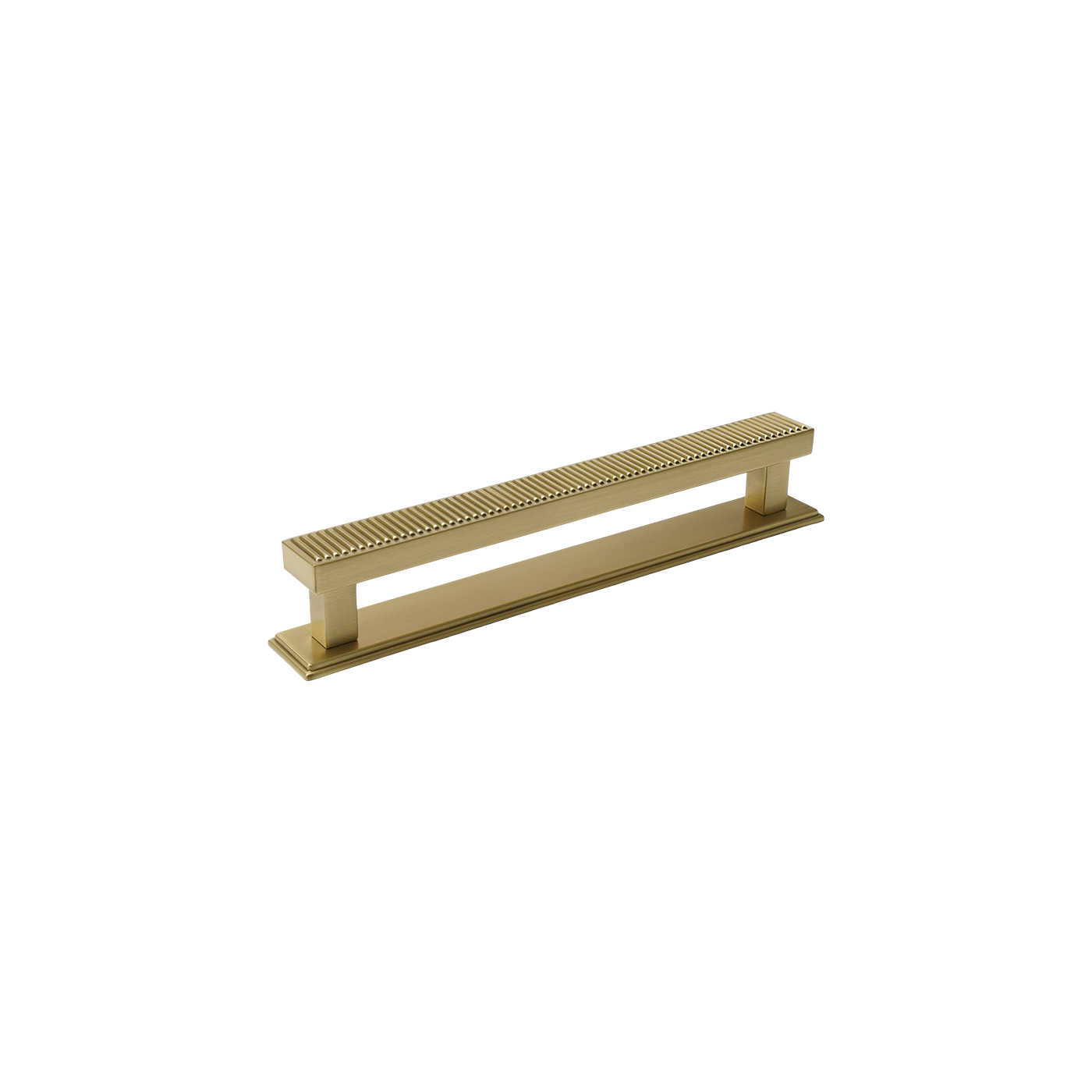 Momo Barrington Bar Handle Backplate 160mm in Matt Brass (1)