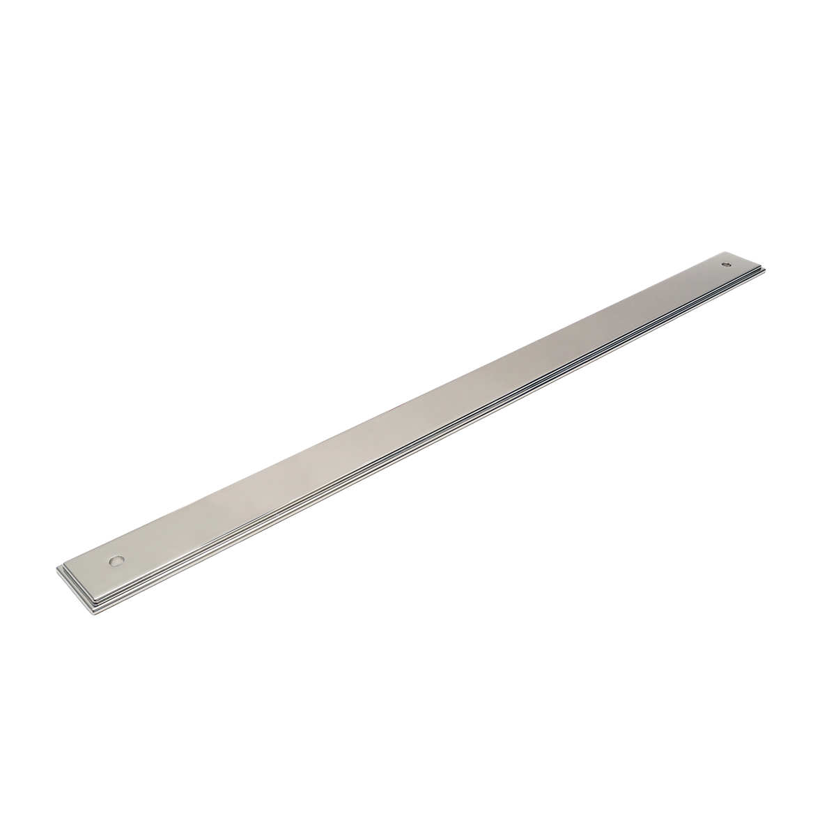 Momo Barrington Bar Handle Backplate 320mm in Polished Nickel