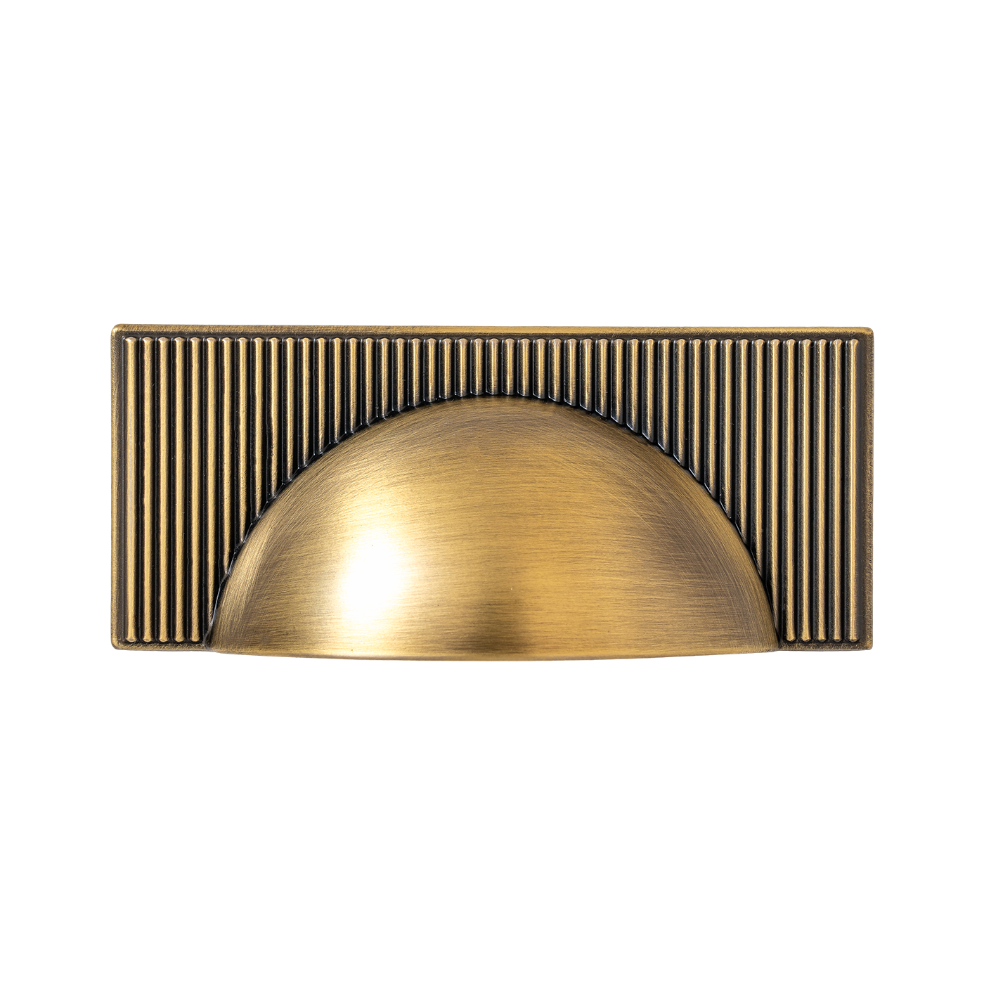 Momo Barrington Cup Pull  64mm in Dark Brushed Brass