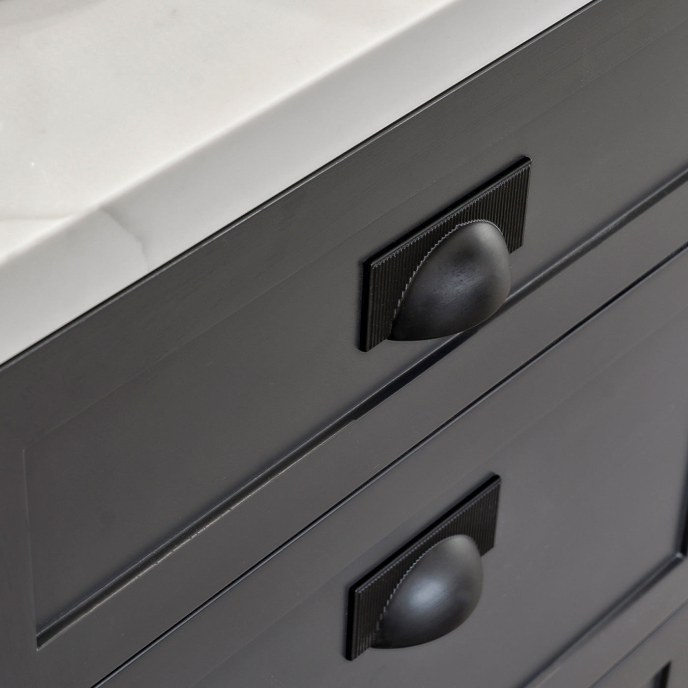 Momo Barrington Cup Pull  64mm in Matt Black (4)